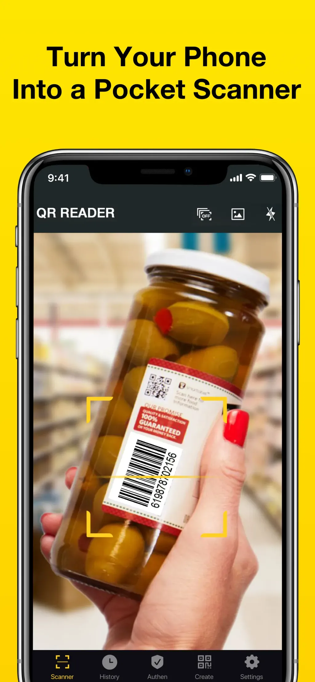 QR, Barcode Scanner for iPhone screenshot 3