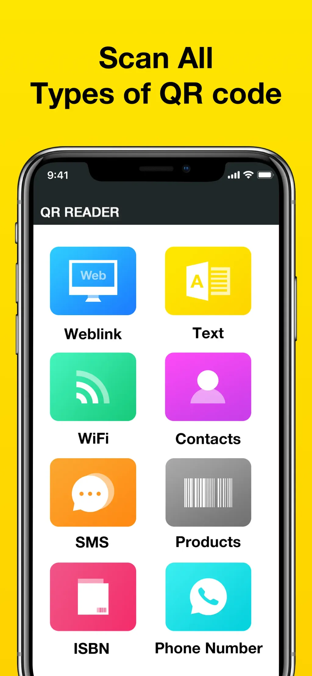 QR, Barcode Scanner for iPhone App Store screenshot 4