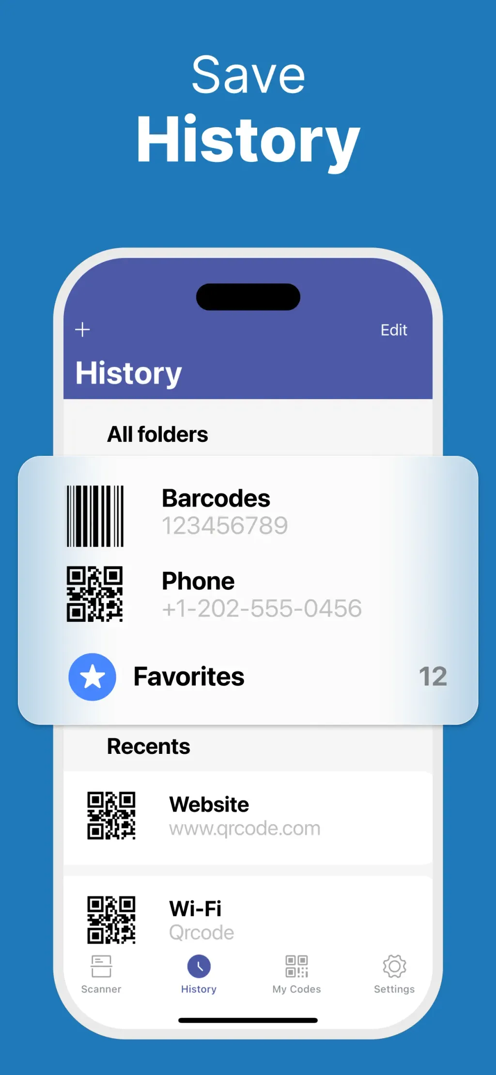 QR Code: Reader · App Store screenshot 4