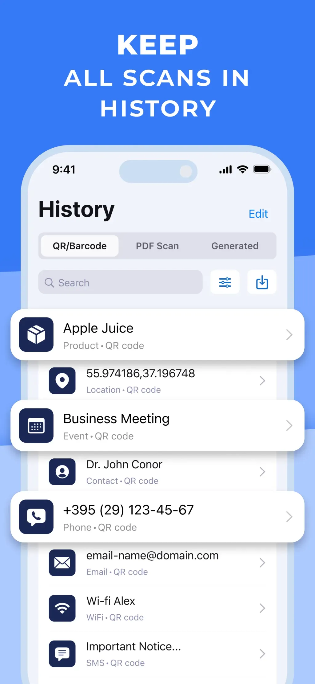 QR Code Reader, Barcode Scan App Store screenshot 5