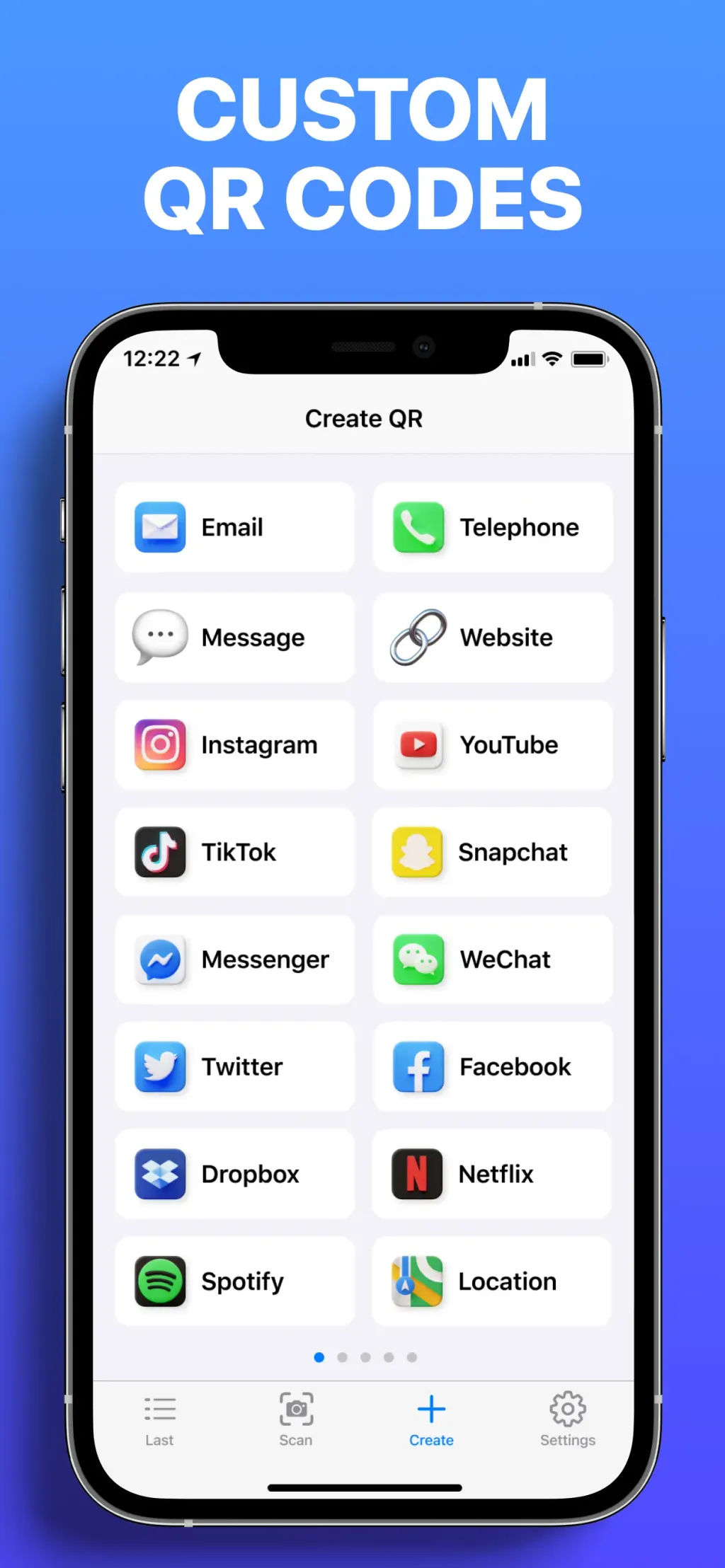 QR Code Reader ® App Store screenshot 7