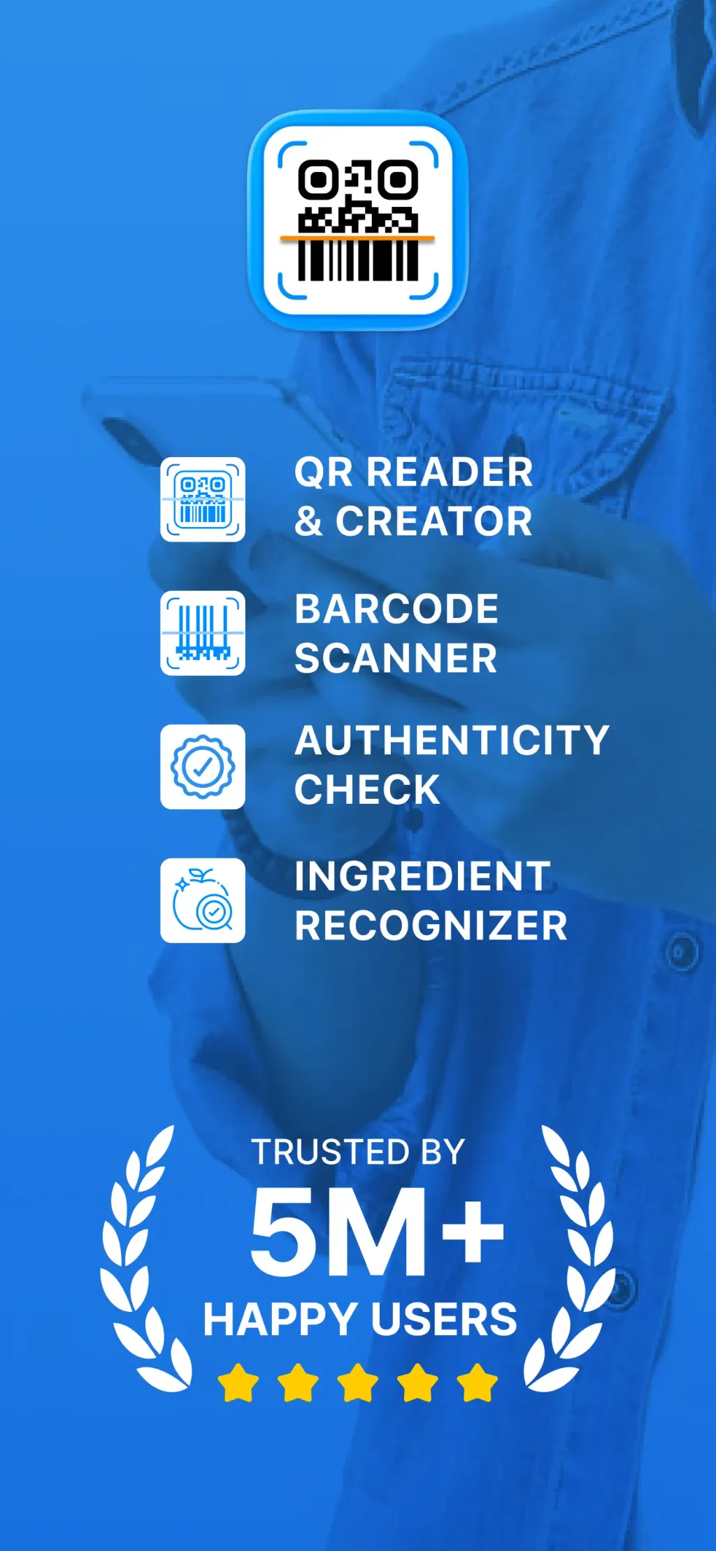 QR Code Reader, Scan Barcode App Store screenshot 1