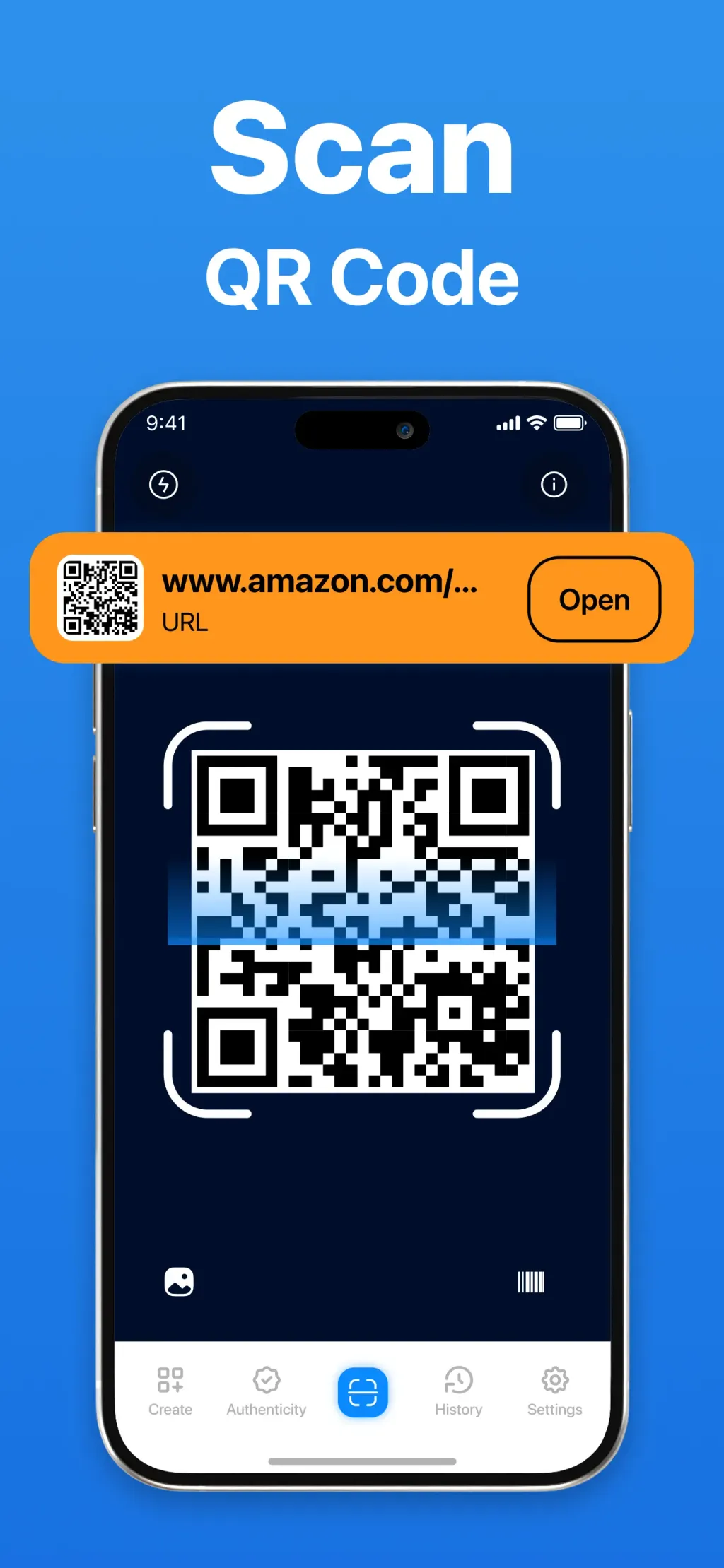 QR Code Reader, Scan Barcode App Store screenshot 2
