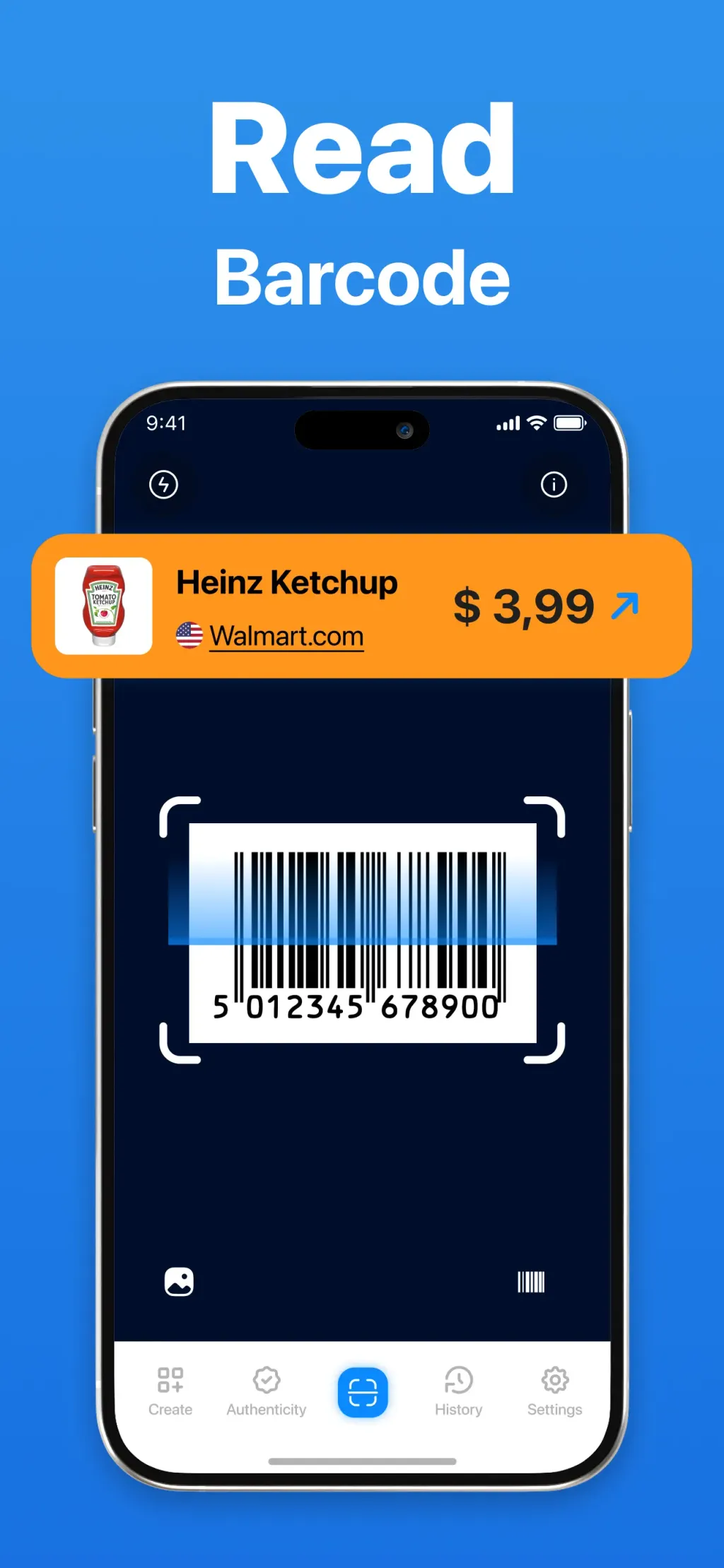 QR Code Reader, Scan Barcode App Store screenshot 3