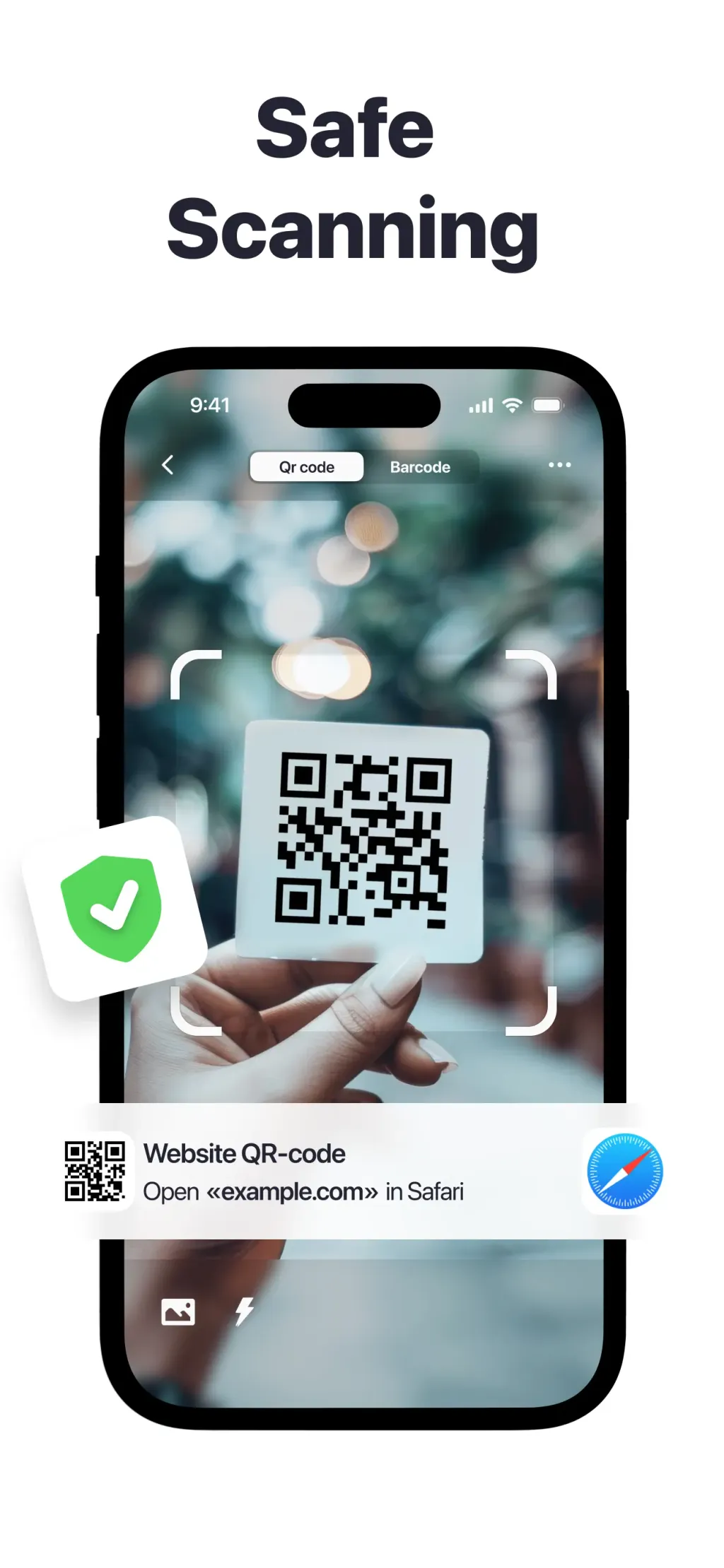 QR Code Reader+Barcode Scanner screenshot 1