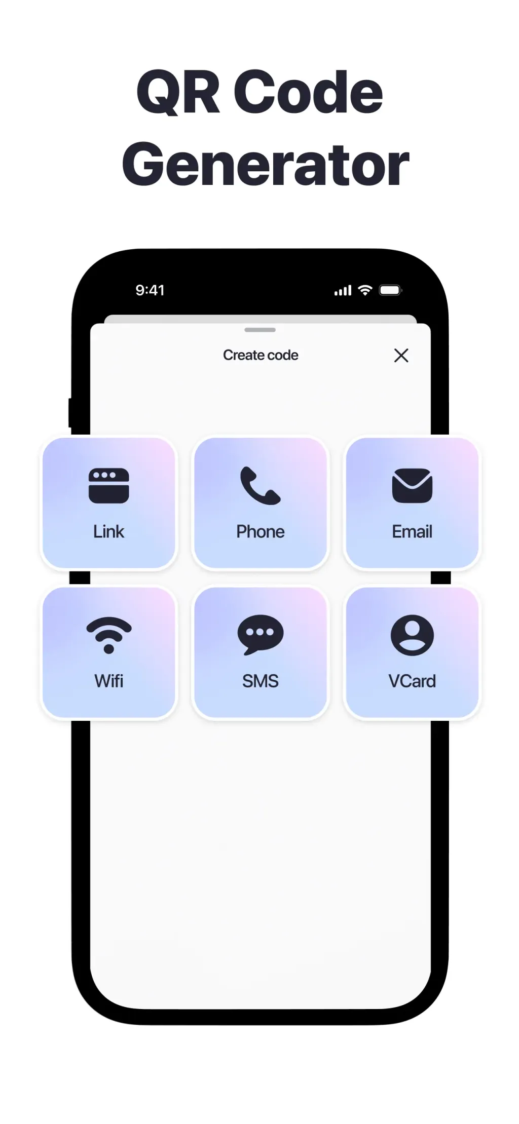 QR Code Reader+Barcode Scanner screenshot 1