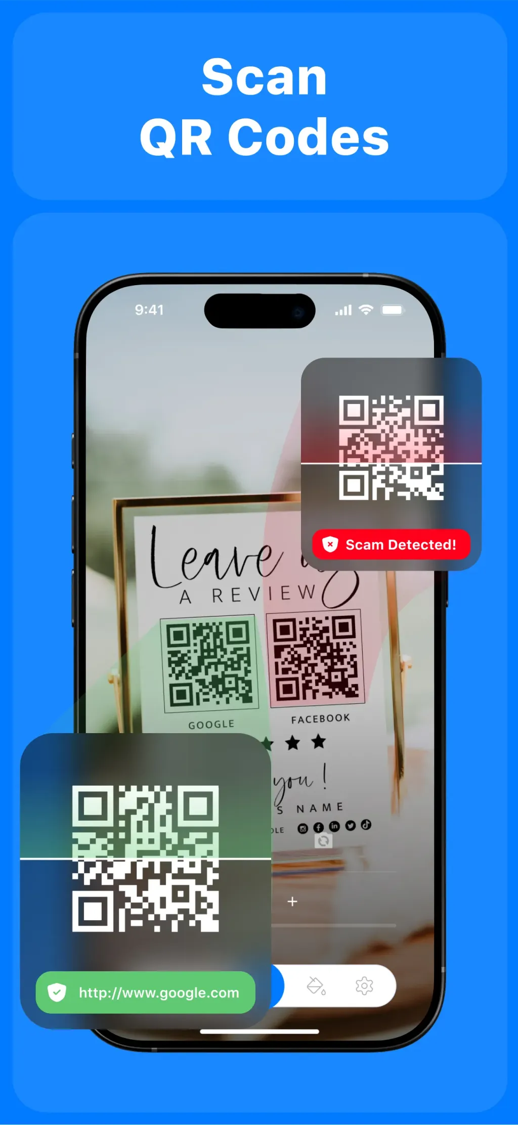 QR Code Scanner & AI Generator screenshot 1