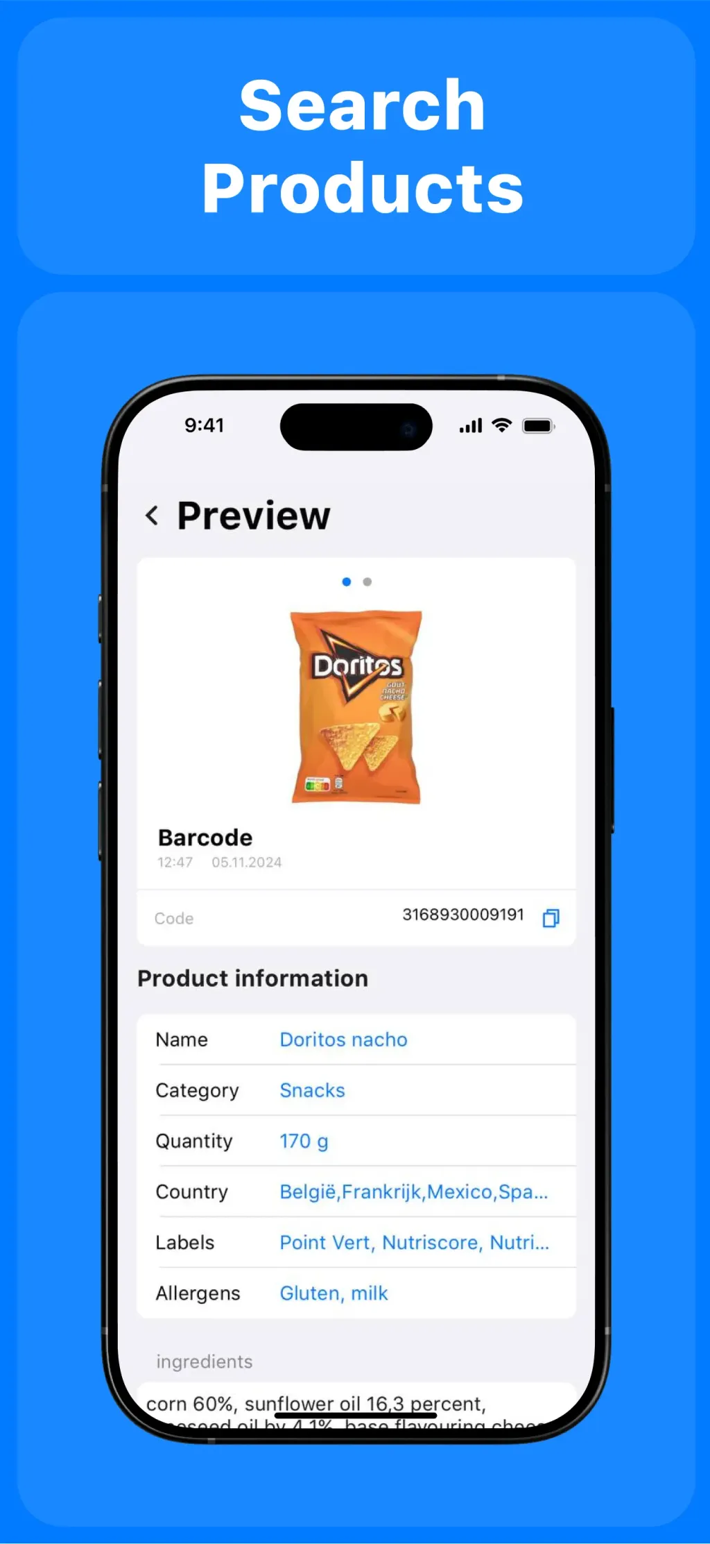 QR Code Scanner & AI Generator App Store screenshot 6