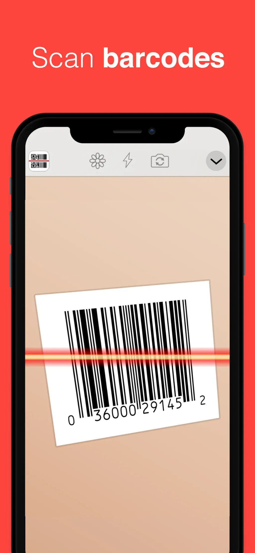 QR Reader for iPhone App Store screenshot 2
