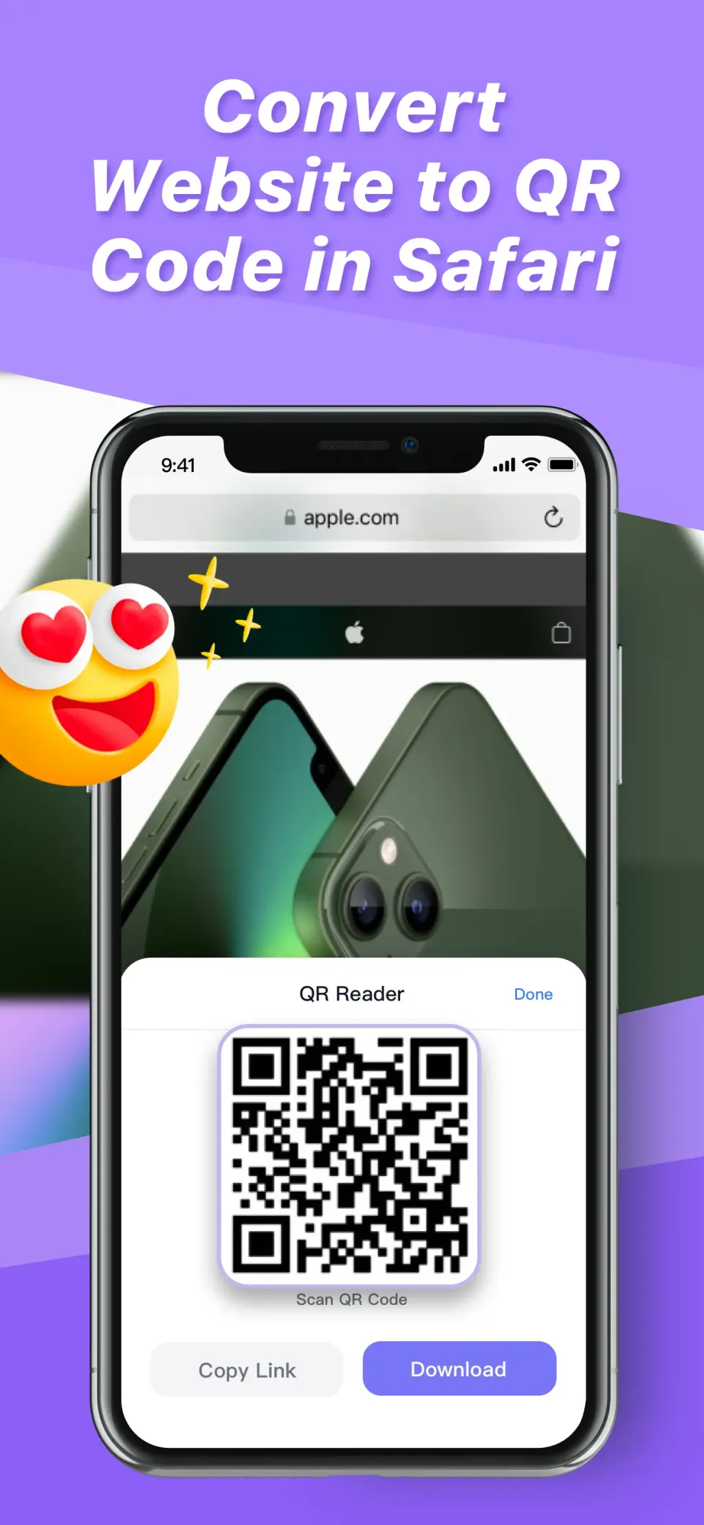 QR Reader for mobile App Store screenshot 3