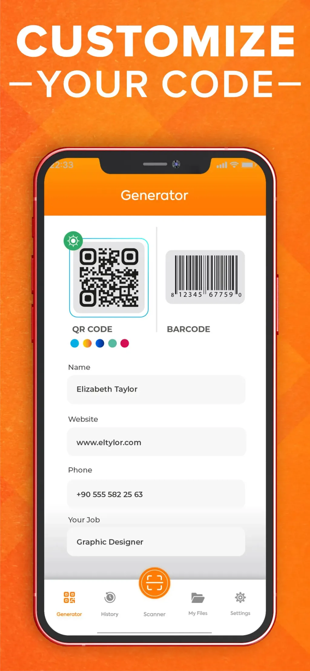QR Reader- Scanner & Generator App Store screenshot 6