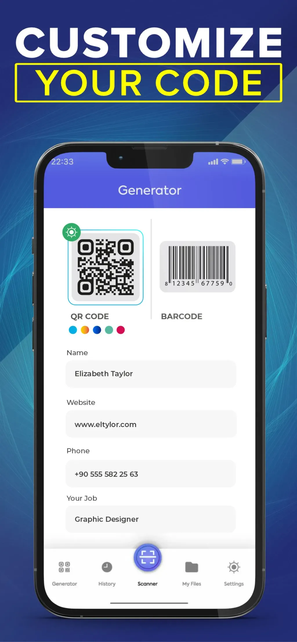 Qr Scanner- Reader & Generator App Store screenshot 6