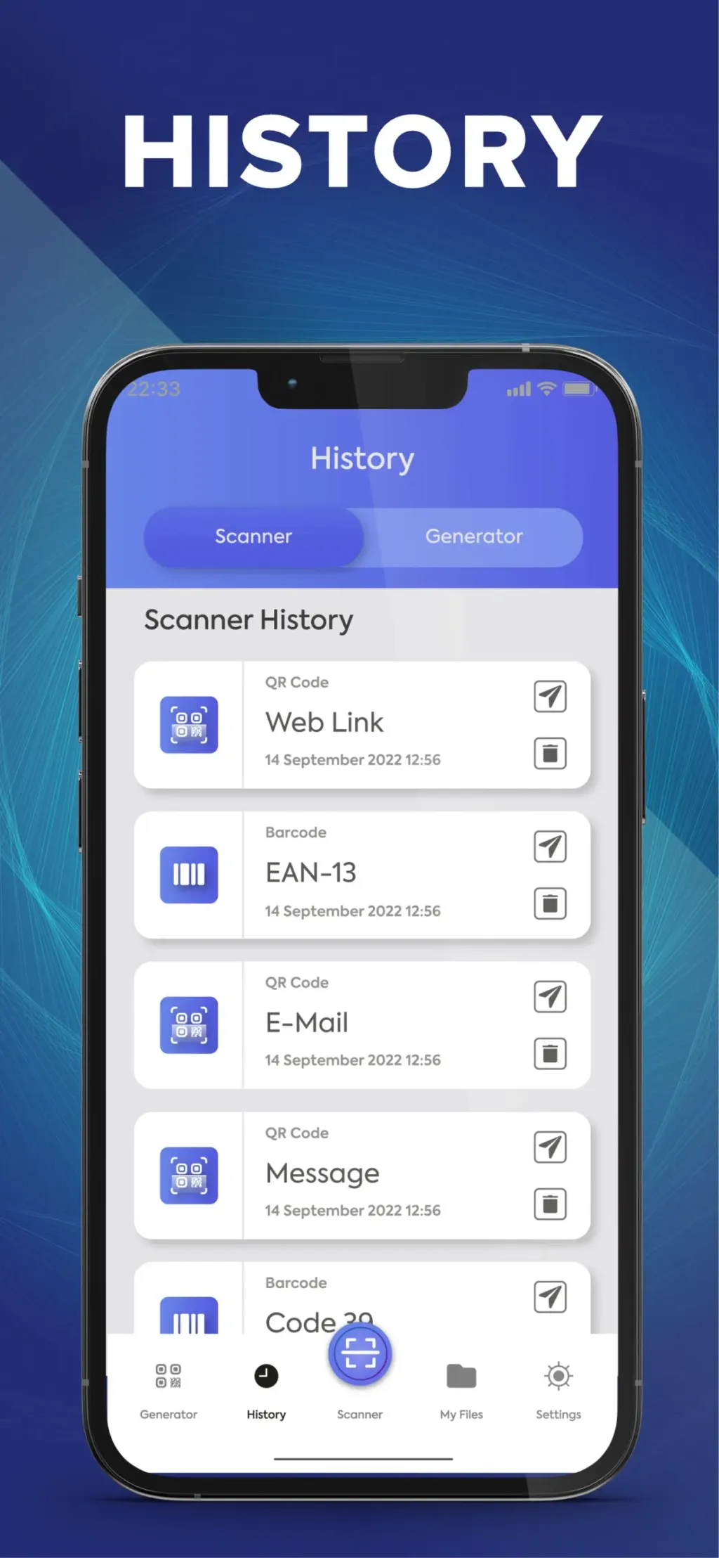 Qr Scanner- Reader & Generator App Store screenshot 7