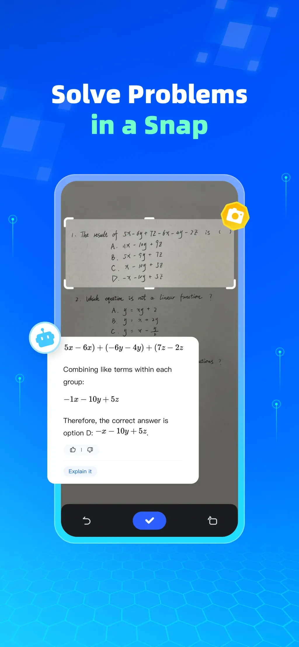Question.AI-Math Calculator screenshot 1