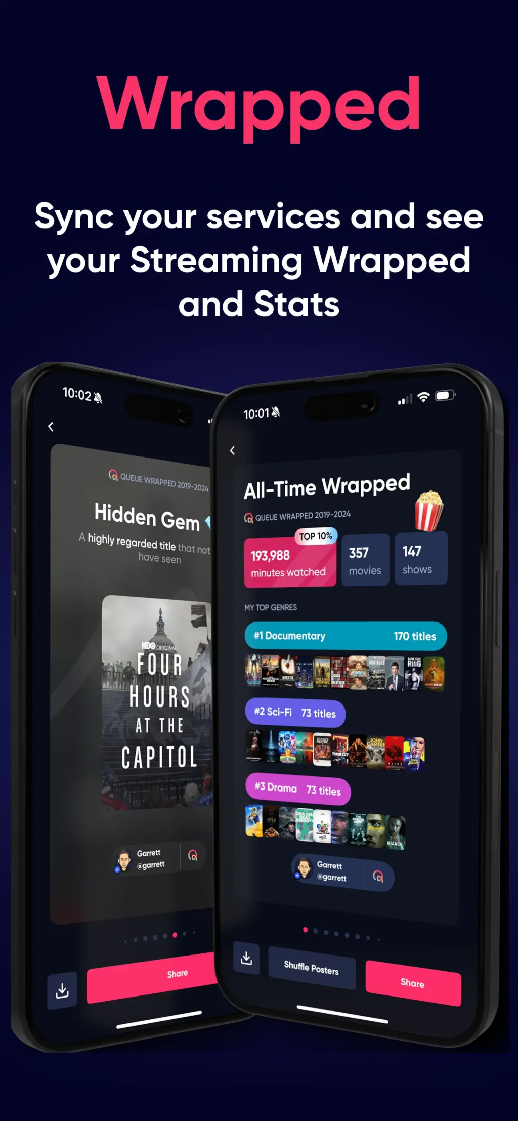 Queue - Find Movies & Shows screenshot 3