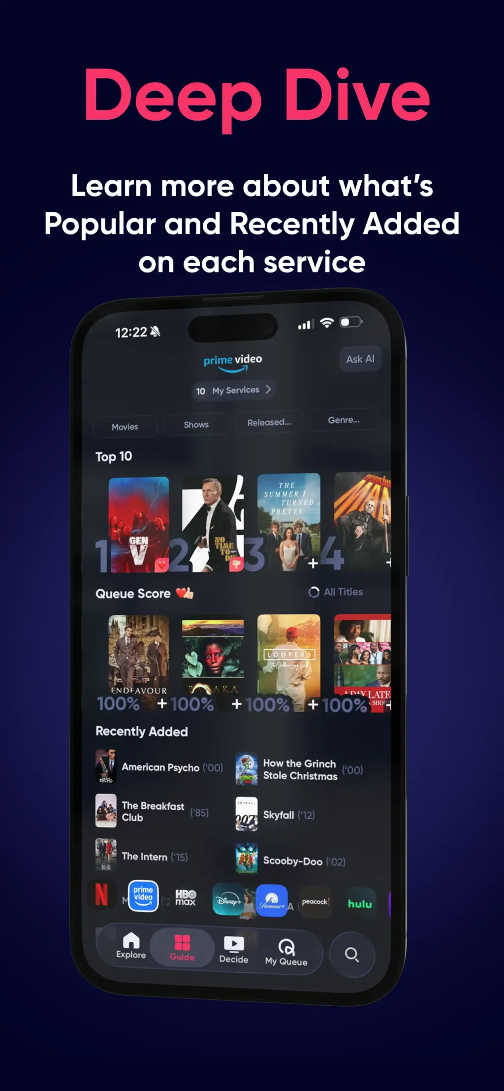 Queue - Find Movies & Shows screenshot 4