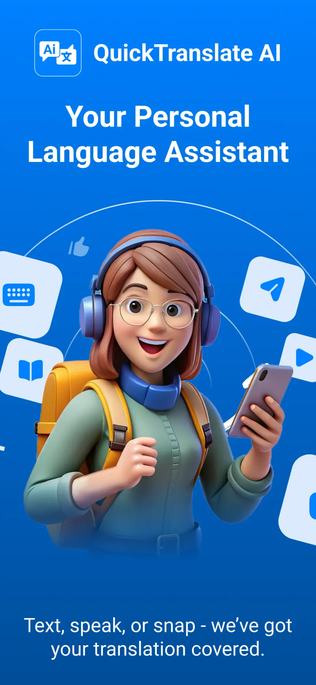 QuickTranslate AI: Text&Voice App Store screenshot 1