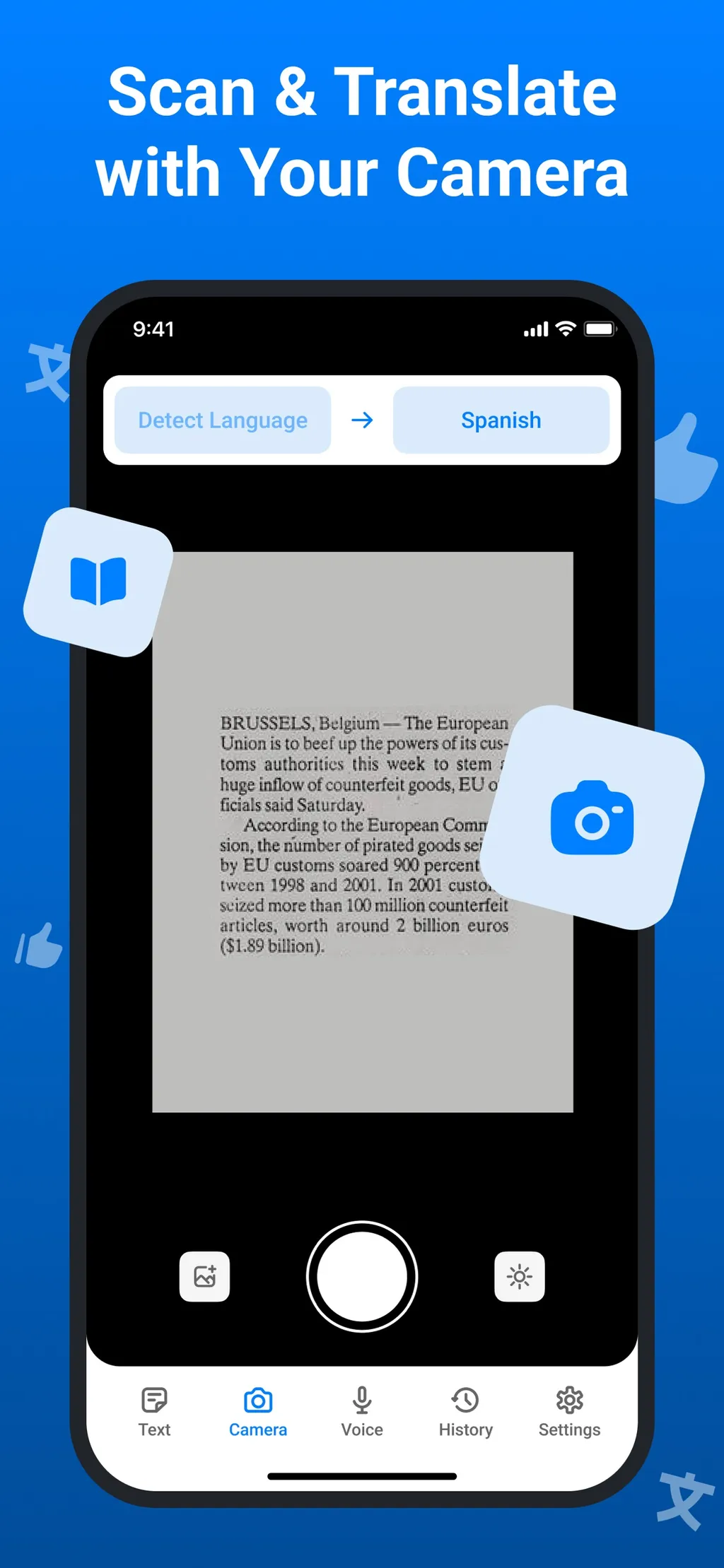 QuickTranslate AI: Text&Voice App Store screenshot 4