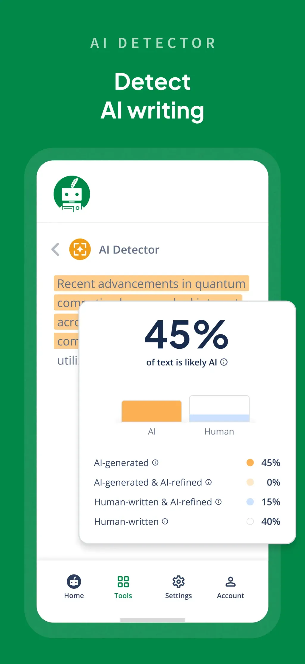 QuillBot-AI Writing & Keyboard App Store screenshot 7