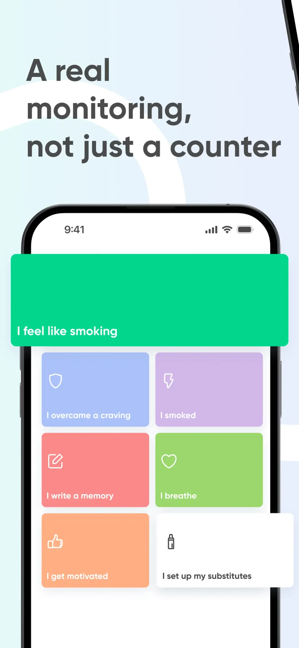 Quit smoking for good - Kwit App Store screenshot 3
