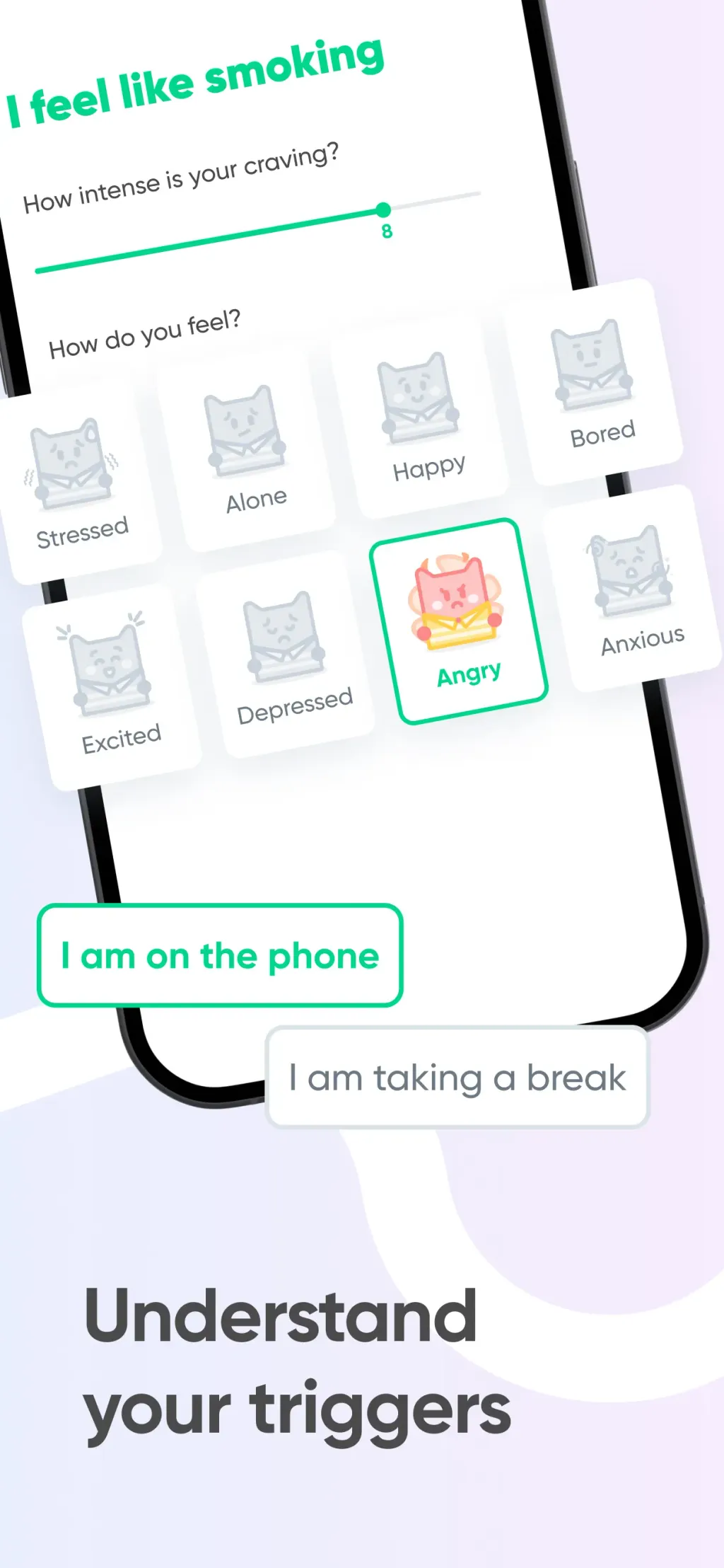 Quit smoking for good - Kwit App Store screenshot 4