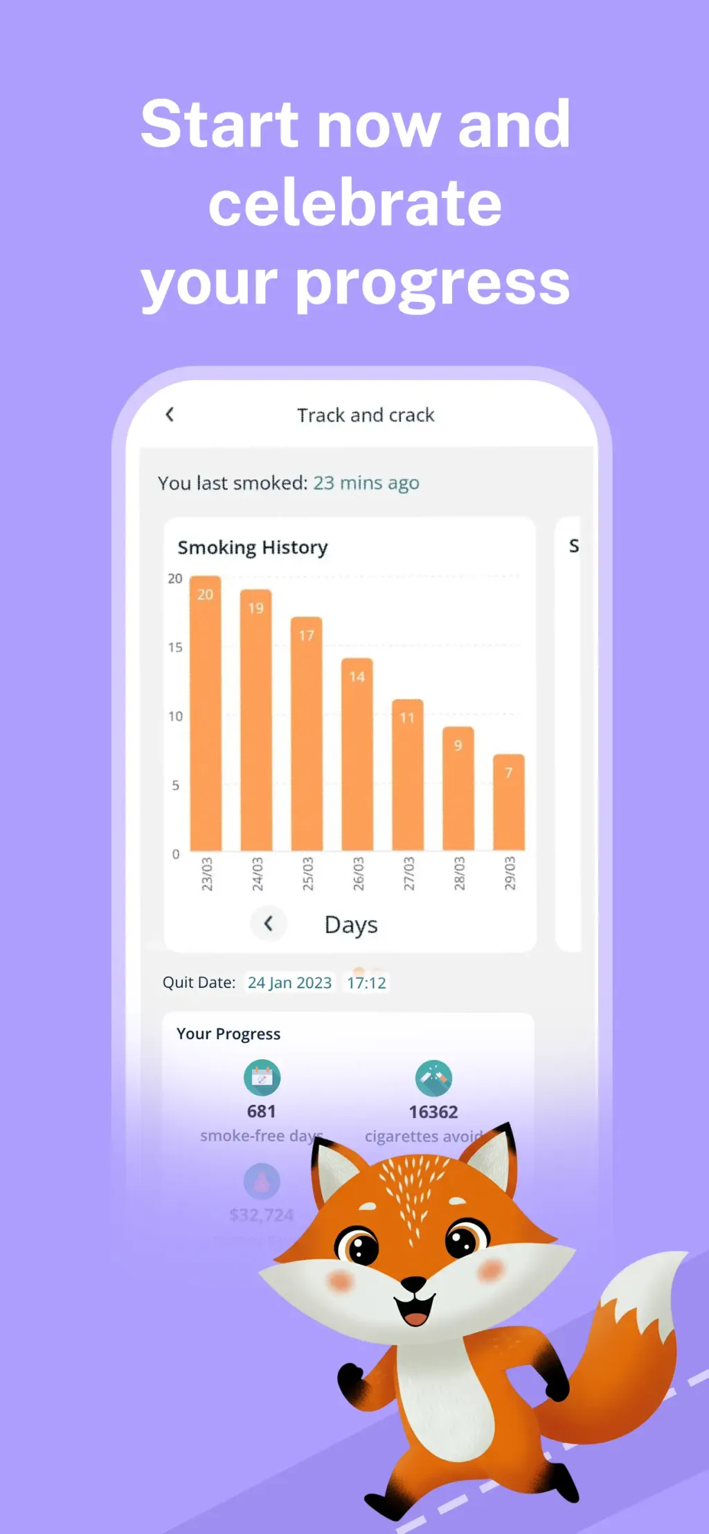 QuitSure Quit Smoking & Vaping App Store screenshot 5