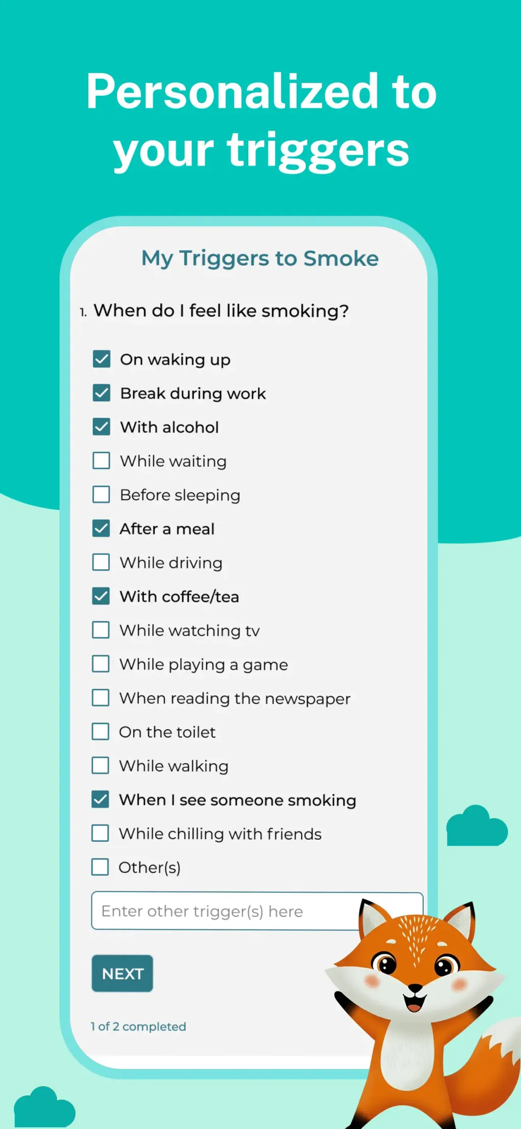 QuitSure Quit Smoking & Vaping App Store screenshot 9