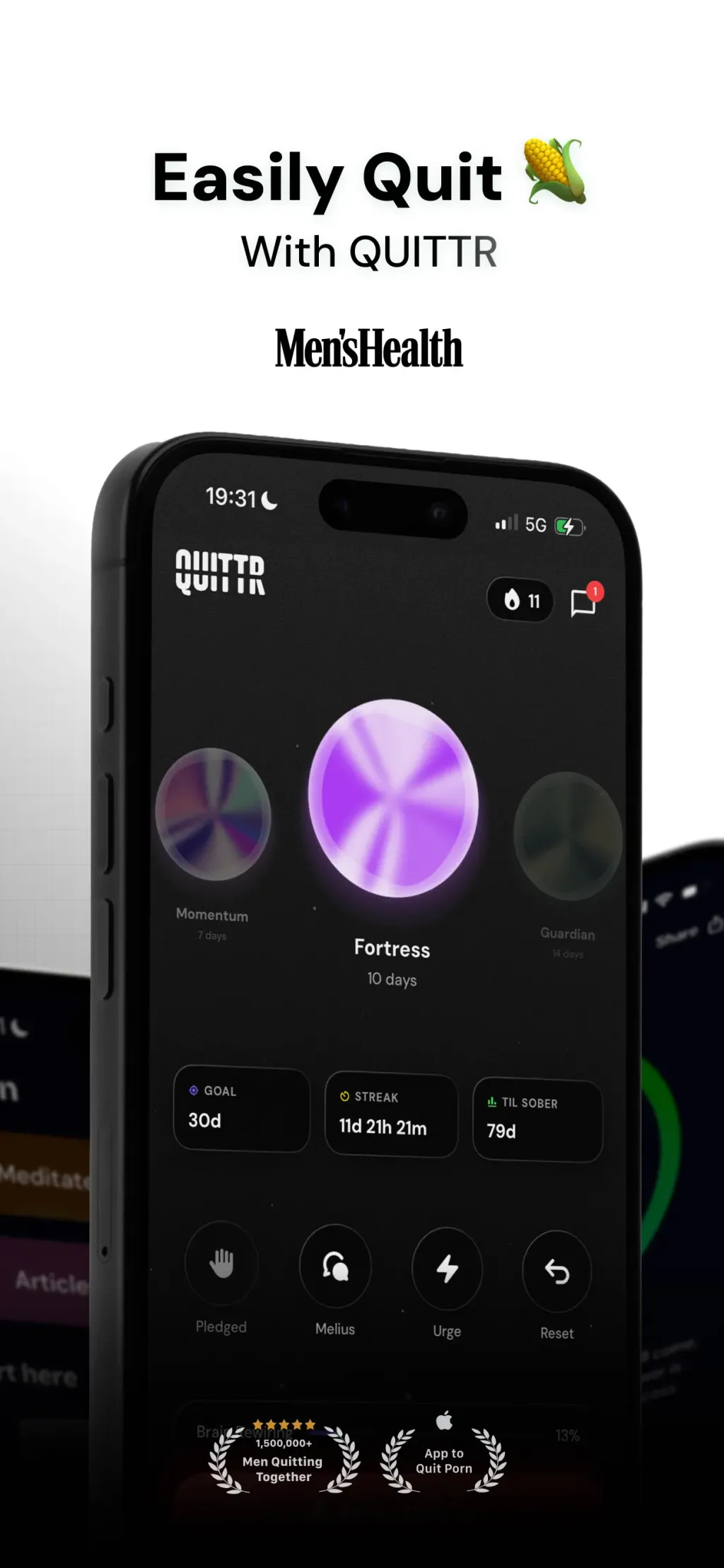 QUITTR - Break Free Now screenshot 1