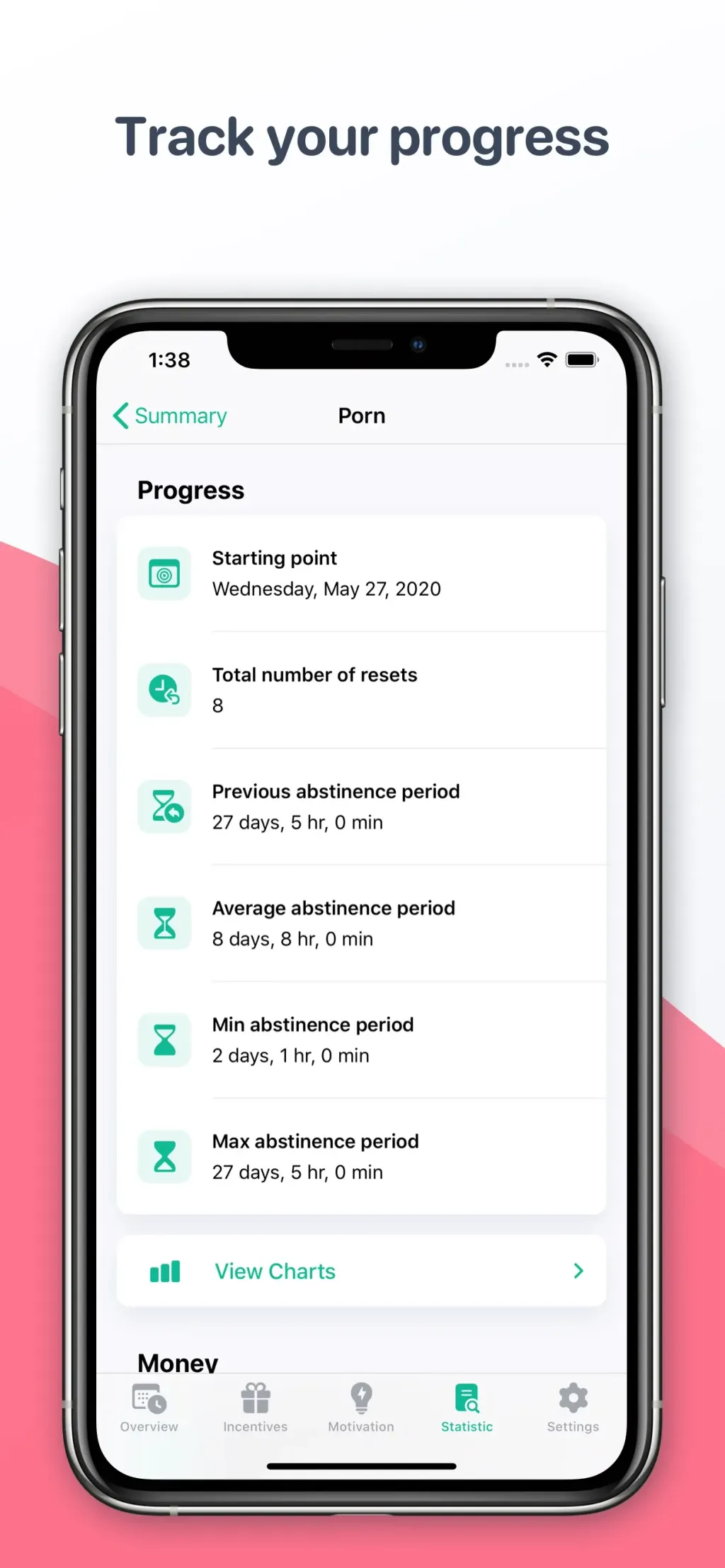Quitzilla: Quit Tracker App Store screenshot 8