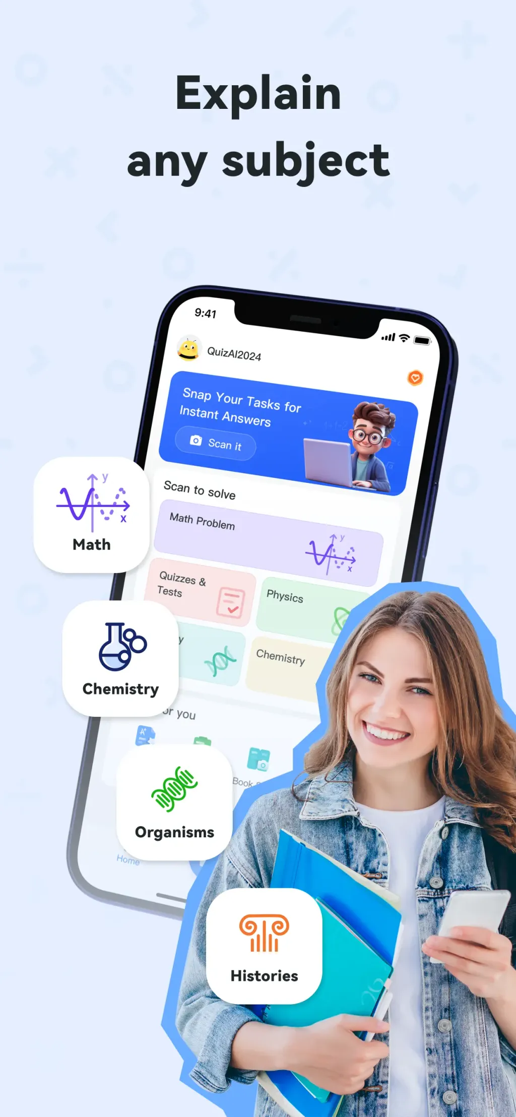 Quiz AI: AI Homework Helper screenshot 1