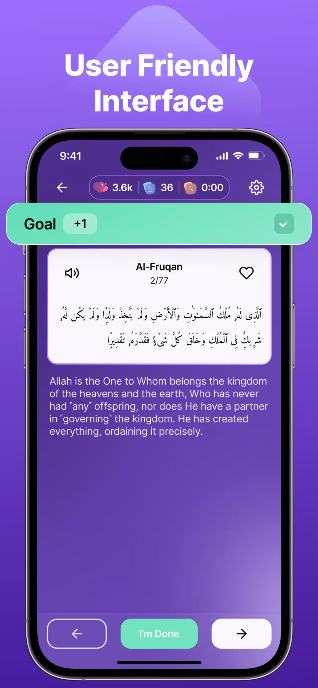 Quran by Quranly App Store screenshot 7