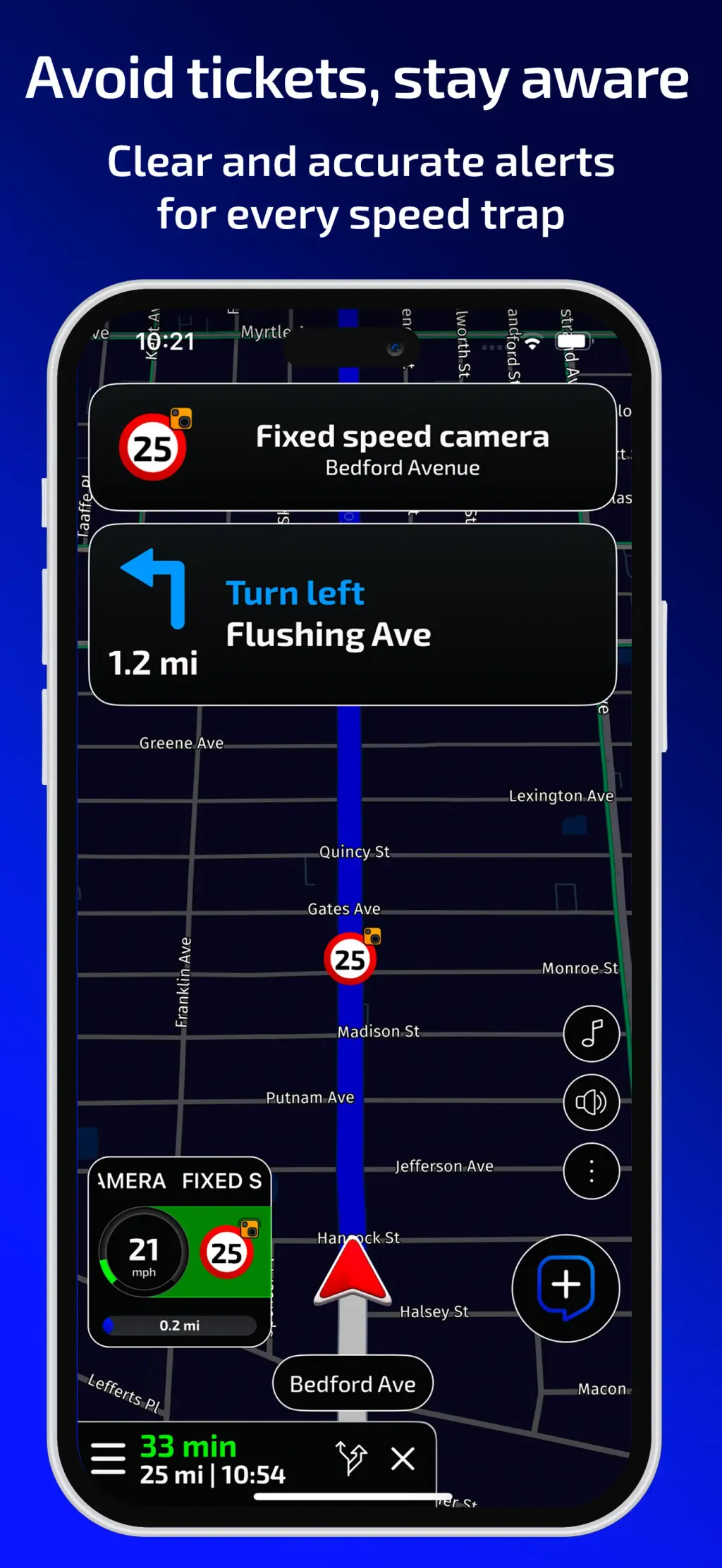 Radarbot: Speed Cameras | GPS App Store screenshot 3