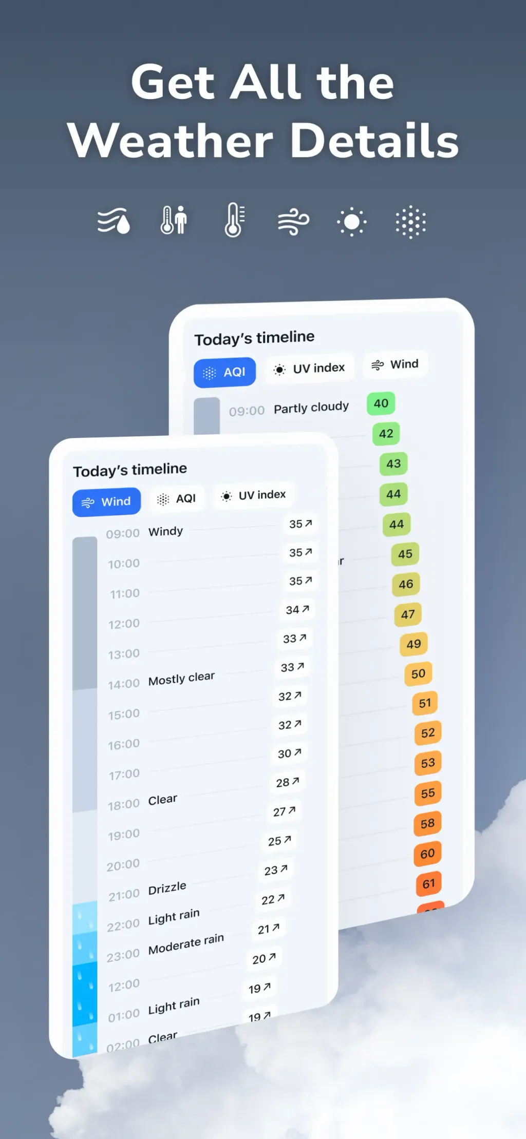 Rainbow AI: Weather Radar screenshot 1