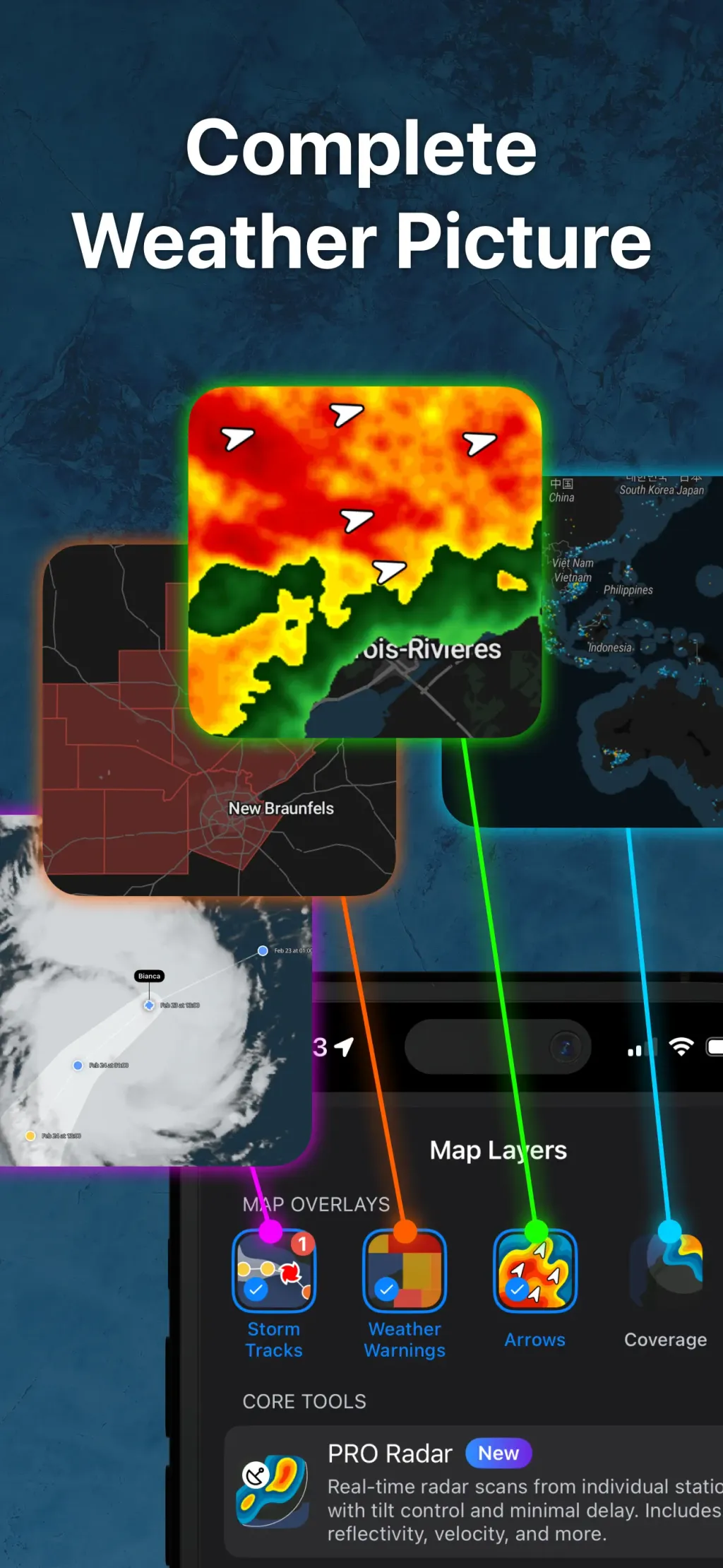 RainViewer: Weather Radar Live App Store screenshot 6