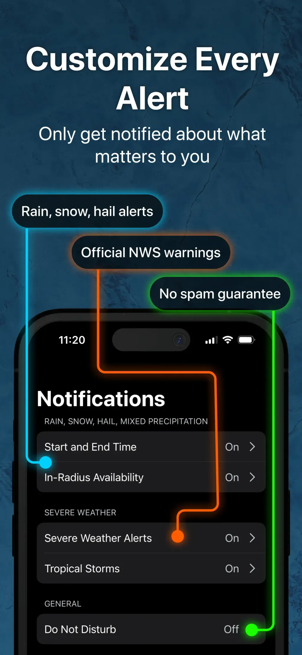 RainViewer: Weather Radar Live App Store screenshot 9