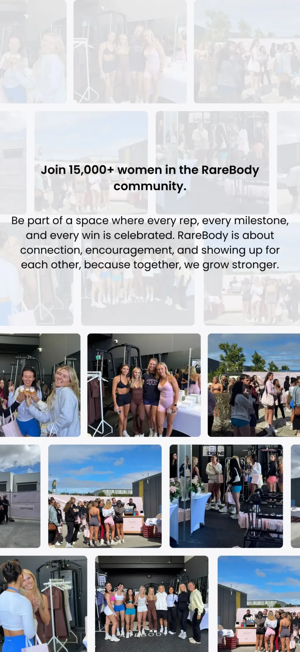 RareBody App Store screenshot 6