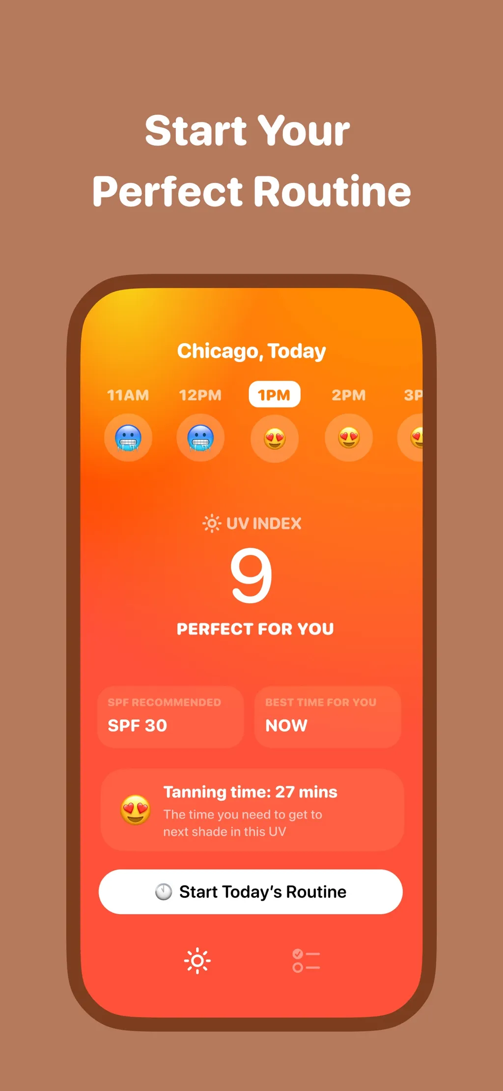 Rayz: UV Index & Tan Tracker App Store screenshot 3