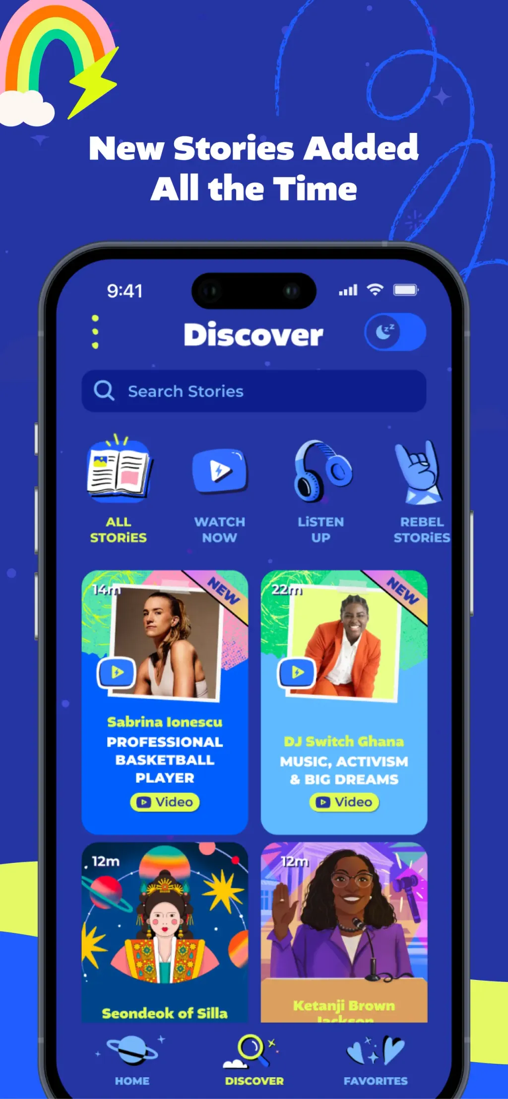 Rebel Girls App Store screenshot 5