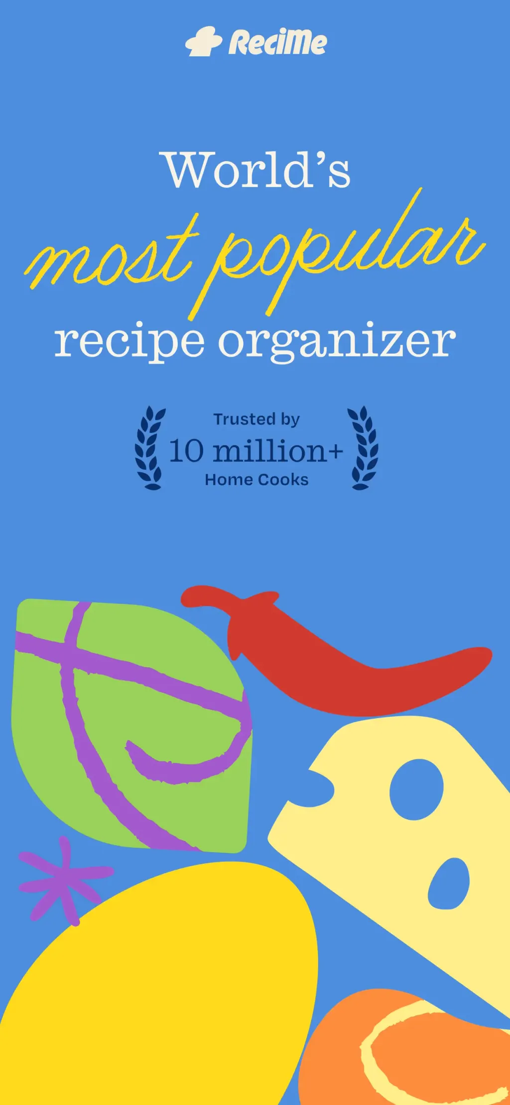ReciMe: Recipes & Meal Planner App Store screenshot 1