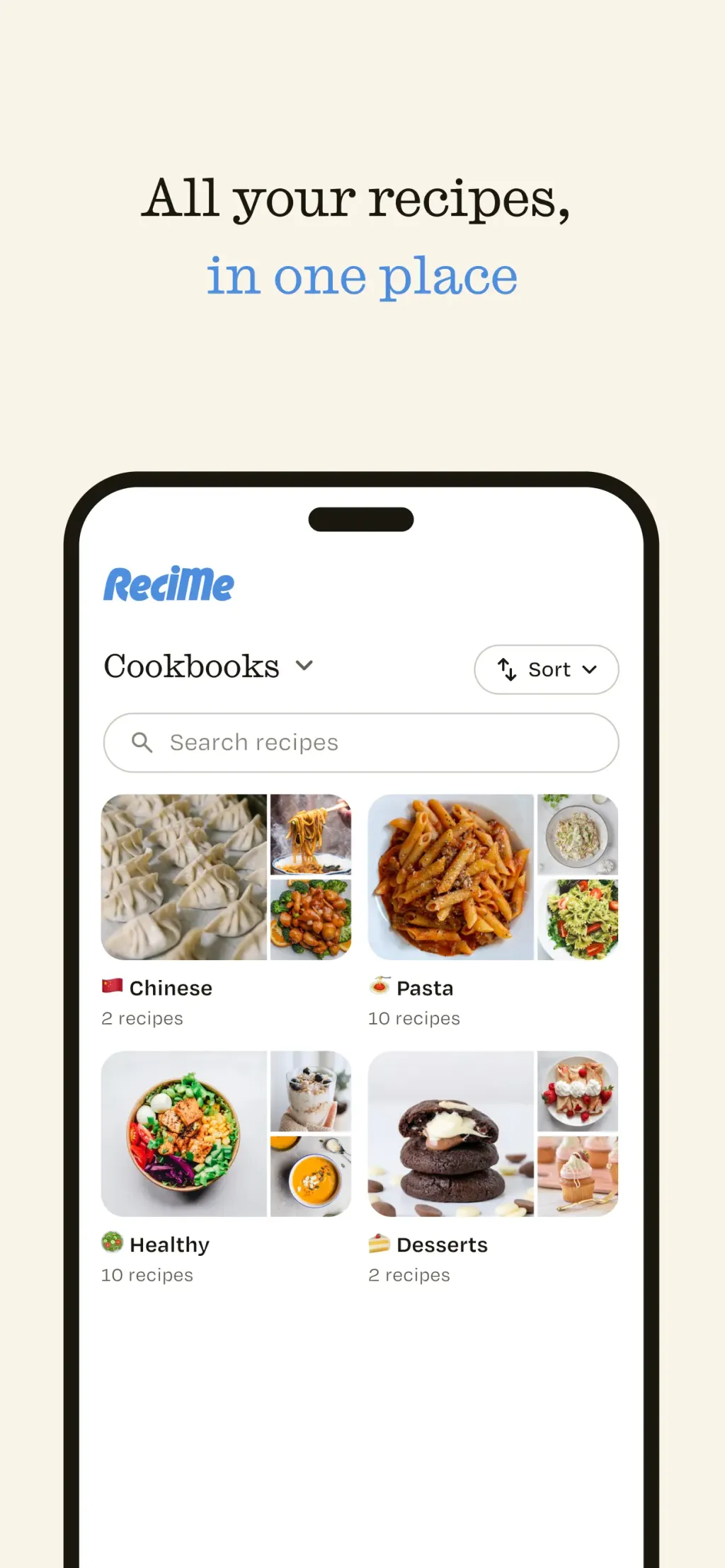 ReciMe: Recipes & Meal Planner screenshot 1