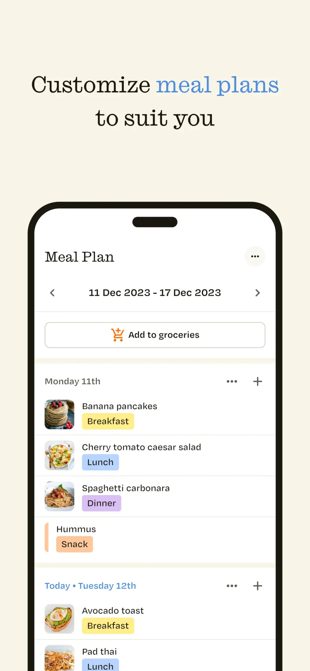 ReciMe: Recipes & Meal Planner App Store screenshot 6