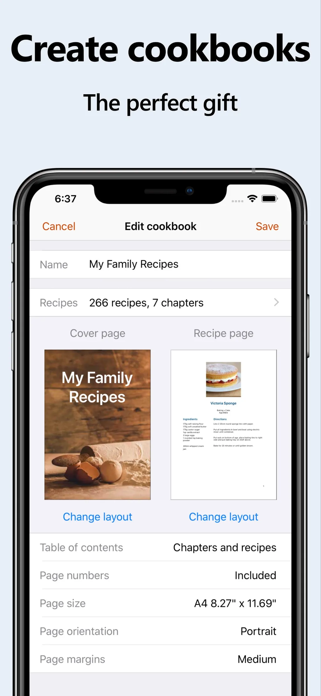 Recipe Keeper App Store screenshot 8