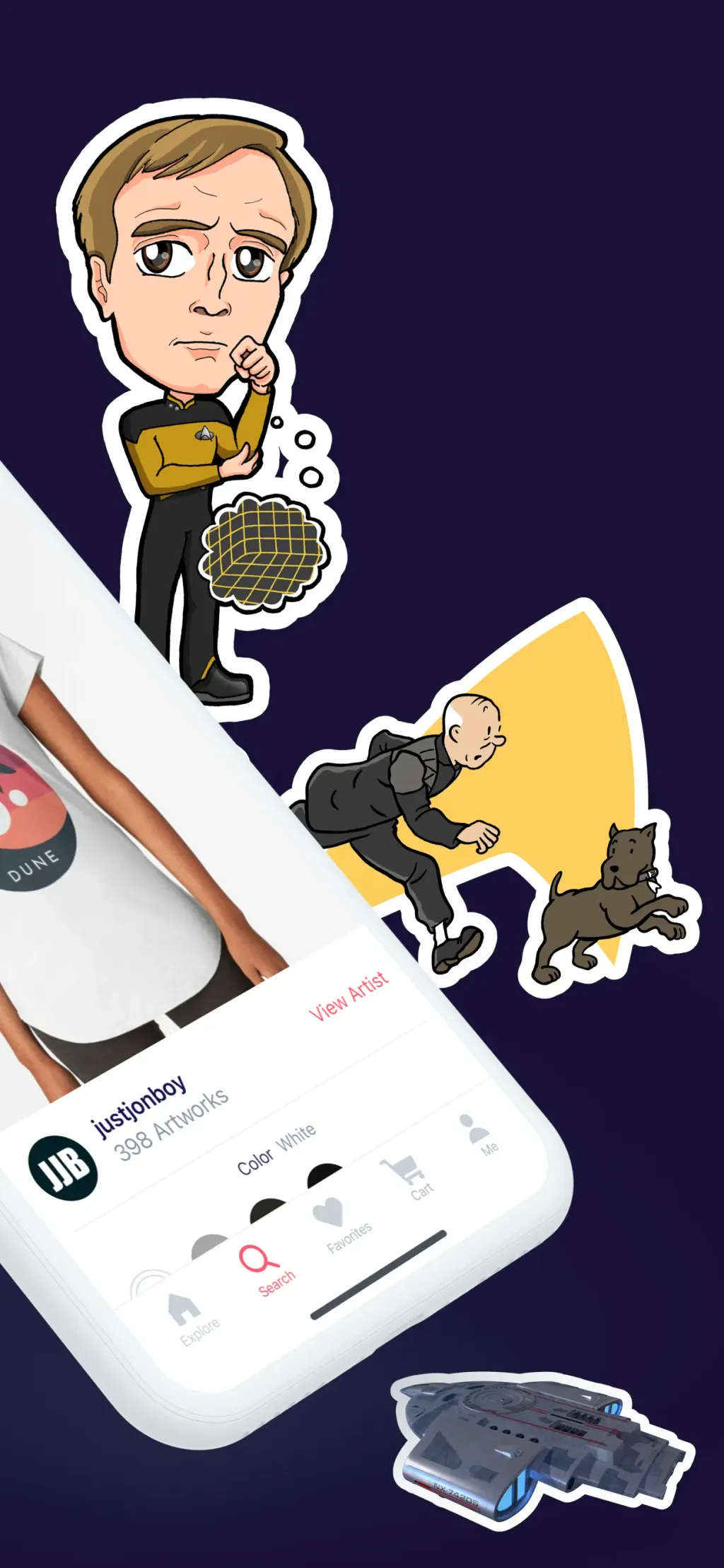 Redbubble - Shop original art App Store screenshot 5