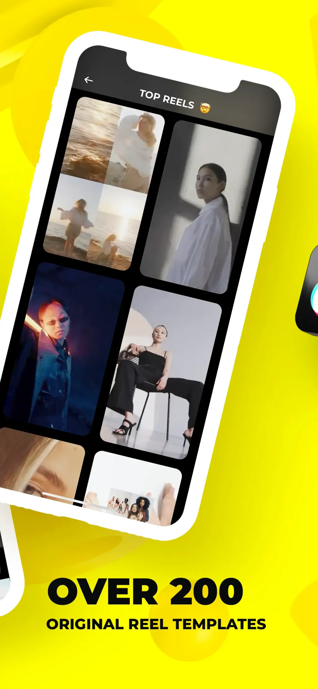 Reelsapp: reel & video editor App Store screenshot 2