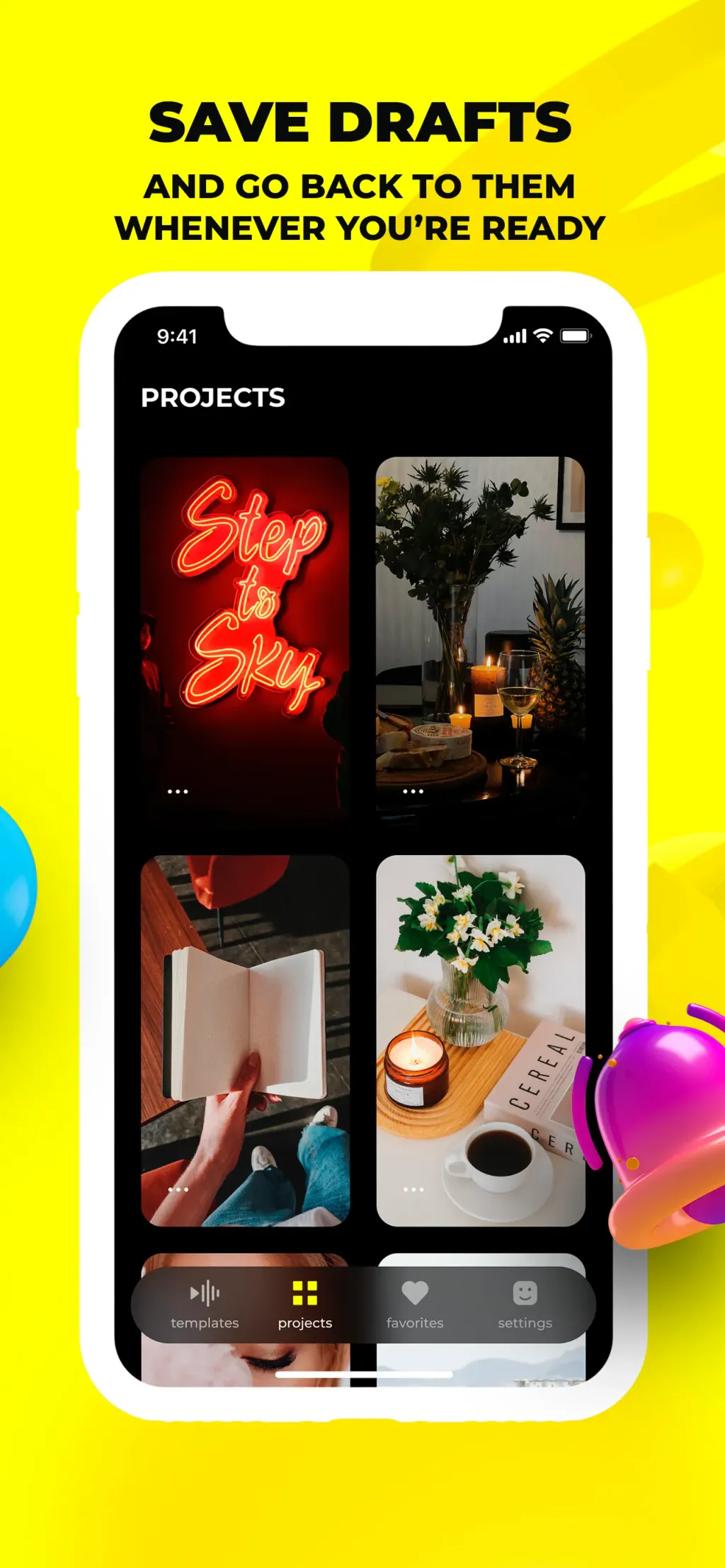 Reelsapp: reel & video editor App Store screenshot 6