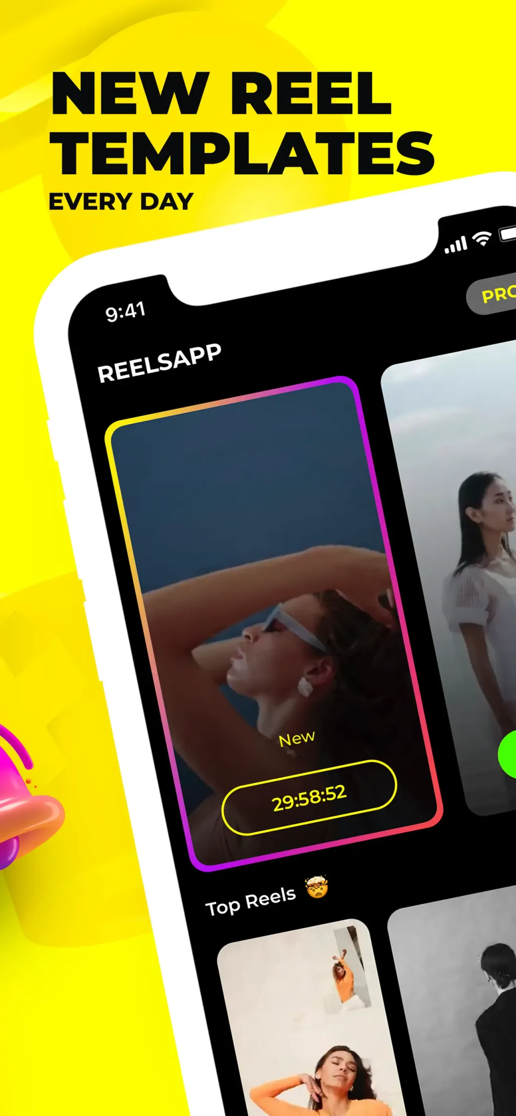 Reelsapp: reel & video editor App Store screenshot 7