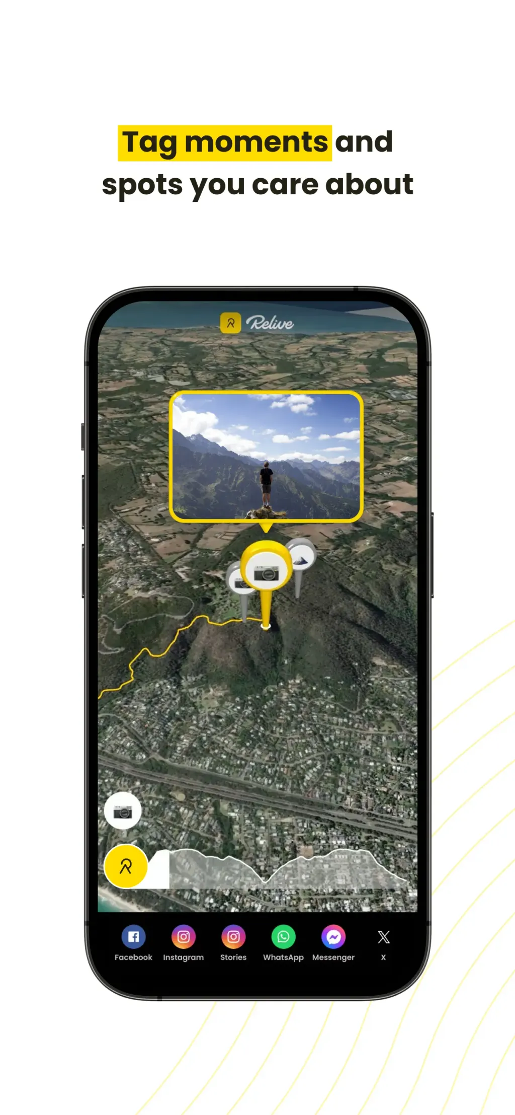 Relive: Hike & Ride Memories App Store screenshot 2