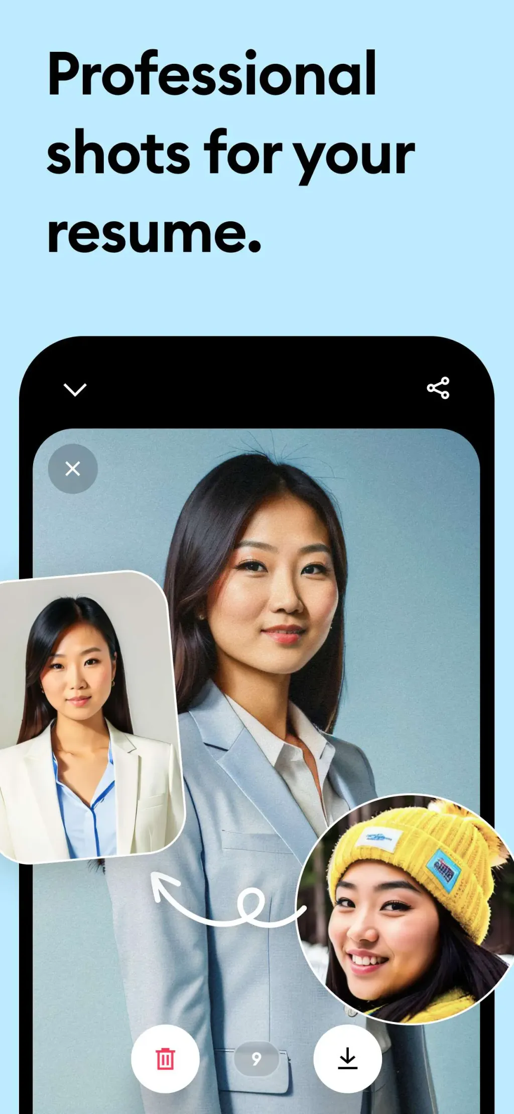 Remini - AI Photo Enhancer App Store screenshot 8