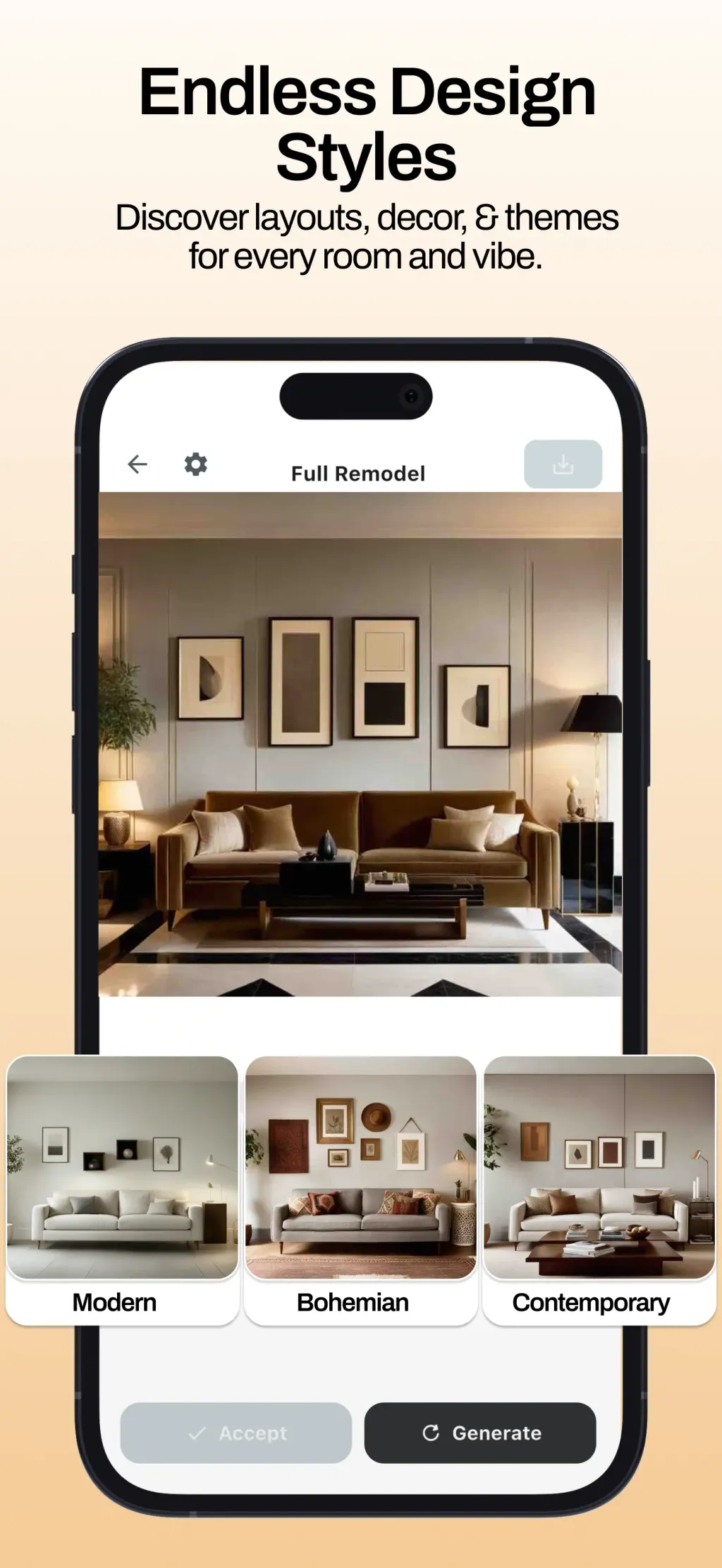 Remodel AI - Home Design App Store screenshot 5