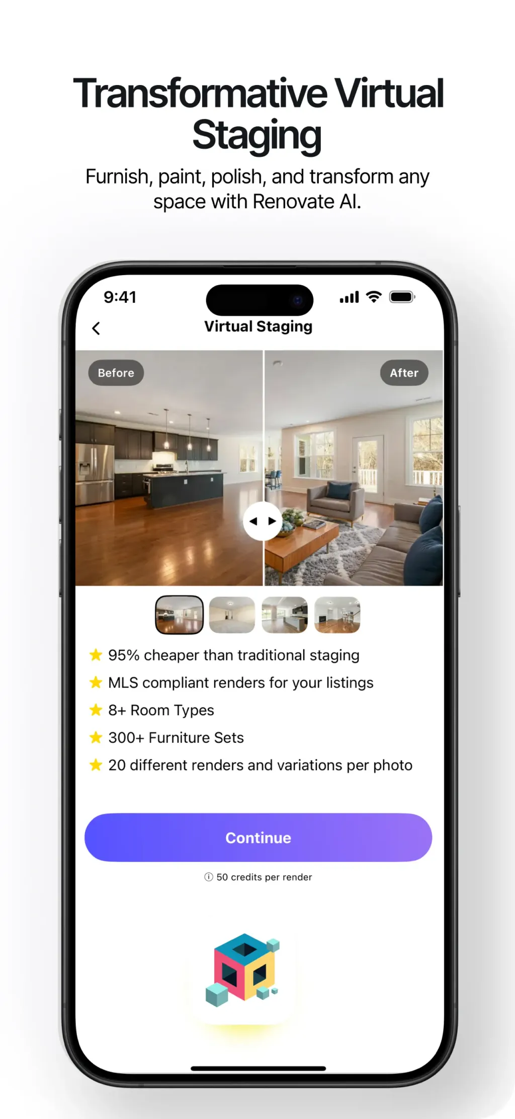 Renovate AI - Home Design App Store screenshot 7